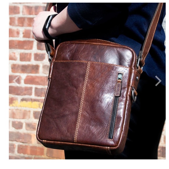 Jack Georges VOYAGER SLIM CROSSBODY W/ZIPPERED FRONT POCKET #7213 - Picture 2 of 14